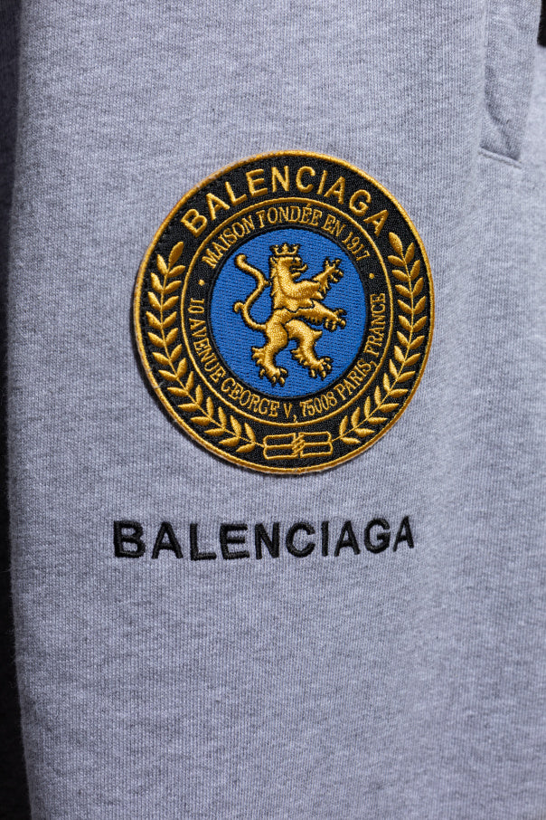 Balenciaga GREY Sweatpants with logo 5