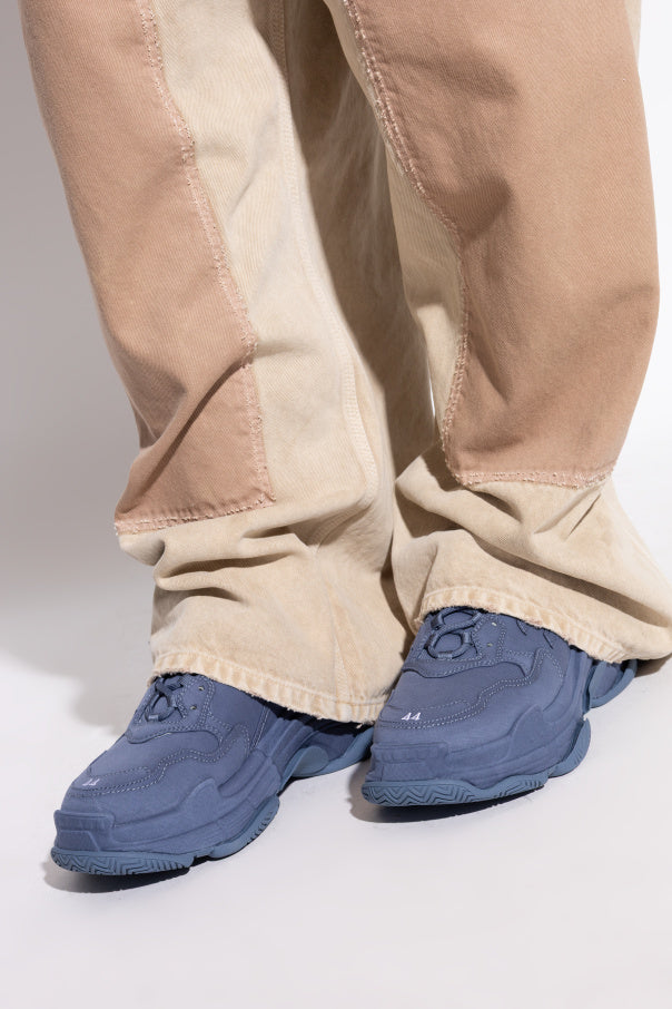 Balenciaga BLUE Sports shoes "Triple S" 2