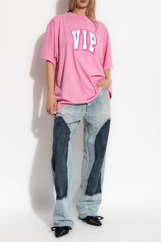 Balenciaga light blue Jeans with a 'vintage' effect 2