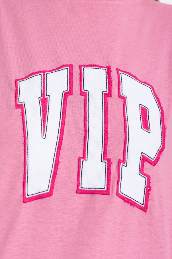 Balenciaga PINK T-shirt with a vintage effect 5