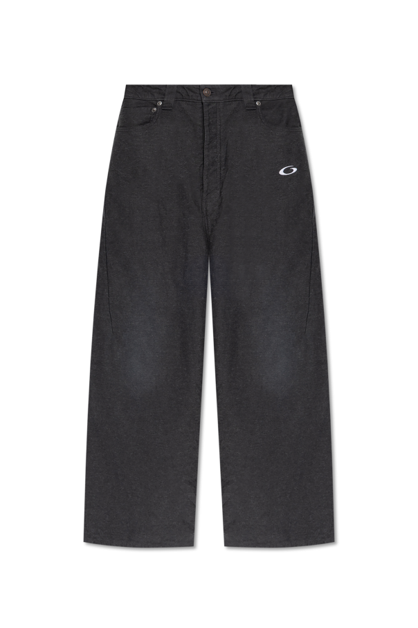 Balenciaga GREY Wide-leg jeans 1
