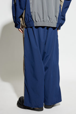 Balenciaga beige Trousers with a worn effect 4