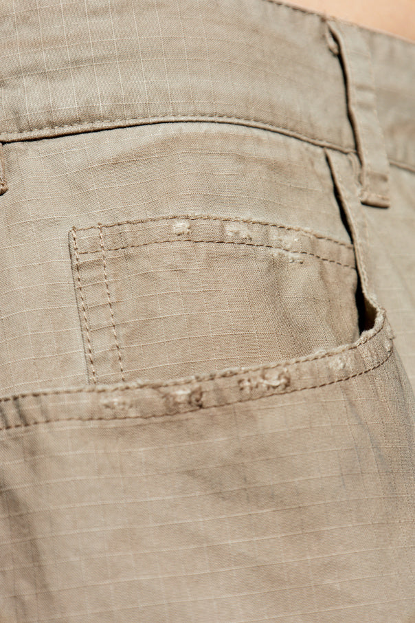 Balenciaga beige Trousers with a worn effect 5