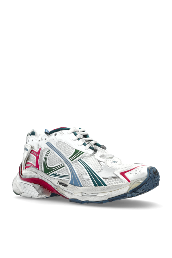 Balenciaga WHITE Runner sports shoes 4