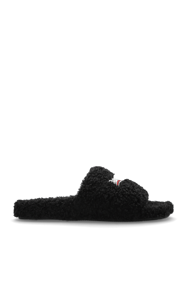 Balenciaga BLACK ‘Pool’ slides 1