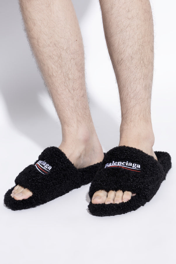 Balenciaga BLACK ‘Pool’ slides 2