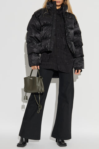 Balenciaga BLACK Shirt with logo 2