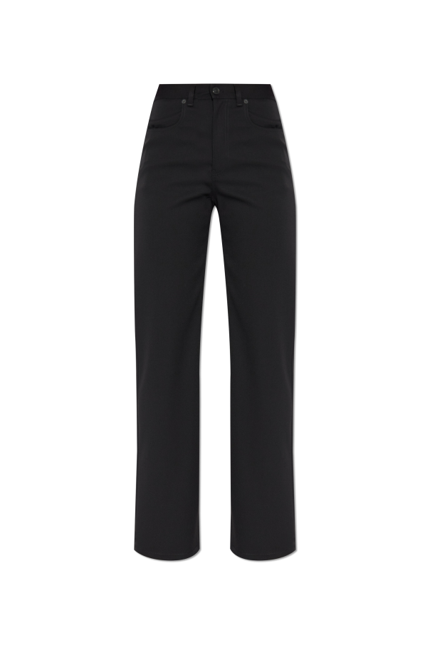 Balenciaga BLACK Flared-leg jeans 1