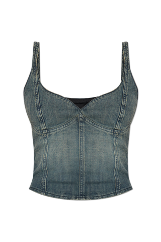 Balenciaga BLUE Denim top 1