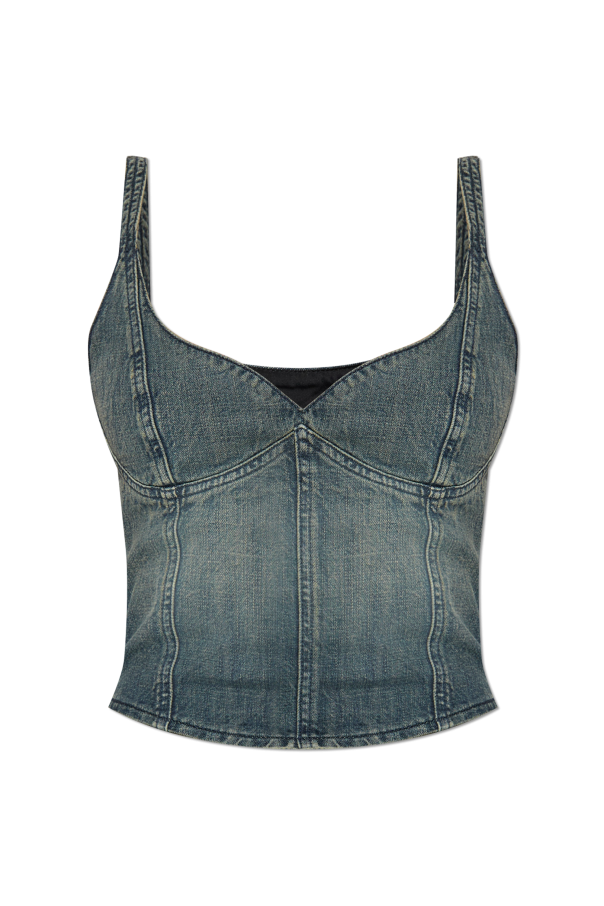 Balenciaga BLUE Denim top 1
