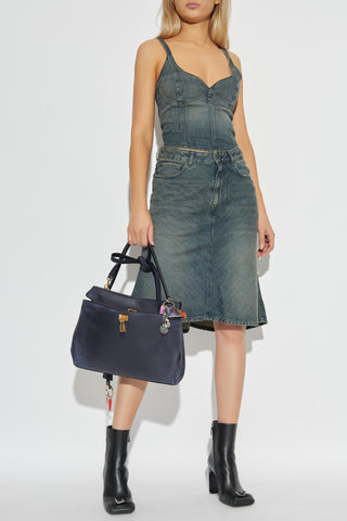Balenciaga BLUE Denim top 2