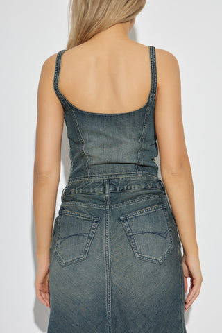 Balenciaga BLUE Denim top 4
