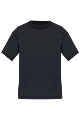 Balenciaga BLACK T-shirt with crease effect 1