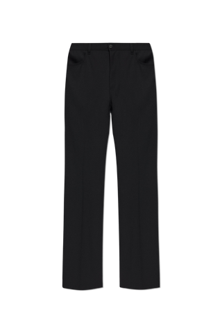 Balenciaga BLACK Wool trousers 1
