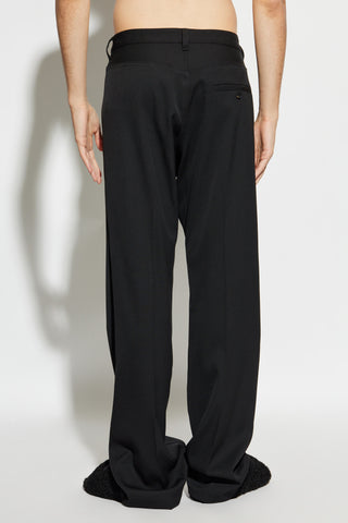 Balenciaga BLACK Wool trousers 4