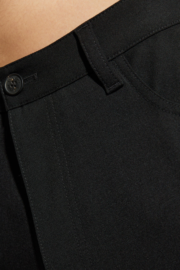 Balenciaga BLACK Wool trousers 5