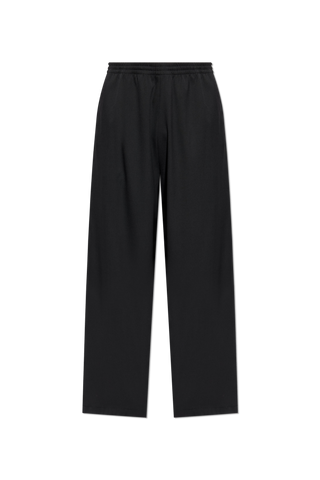 Balenciaga BLACK Wool trousers 1