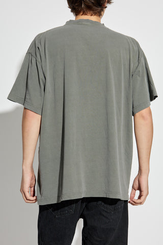 Balenciaga GREY T-shirt with logo 4