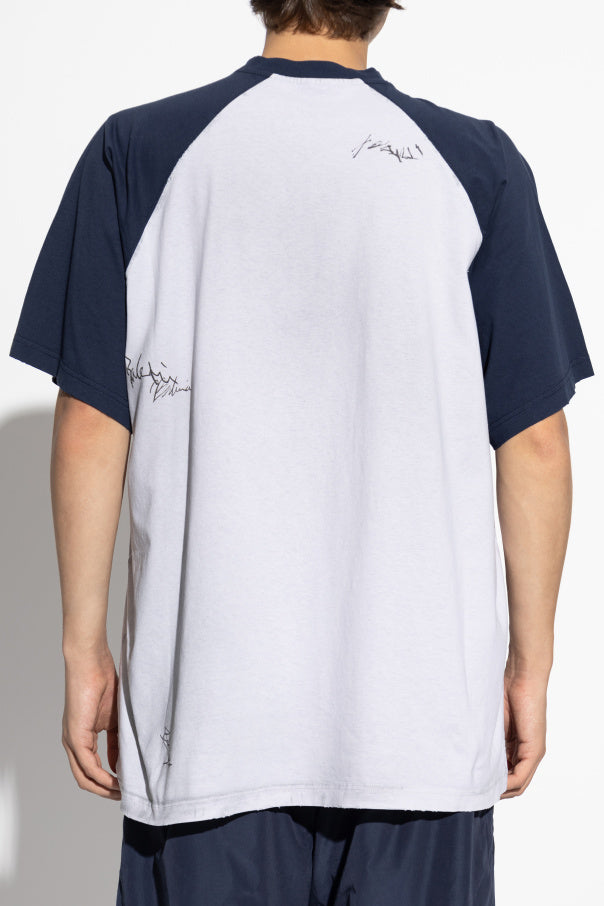Balenciaga GREY T-shirt with print 4
