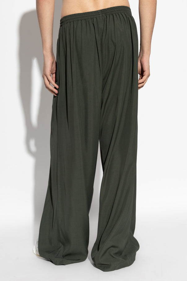 Balenciaga GREEN Trousers with pockets 4