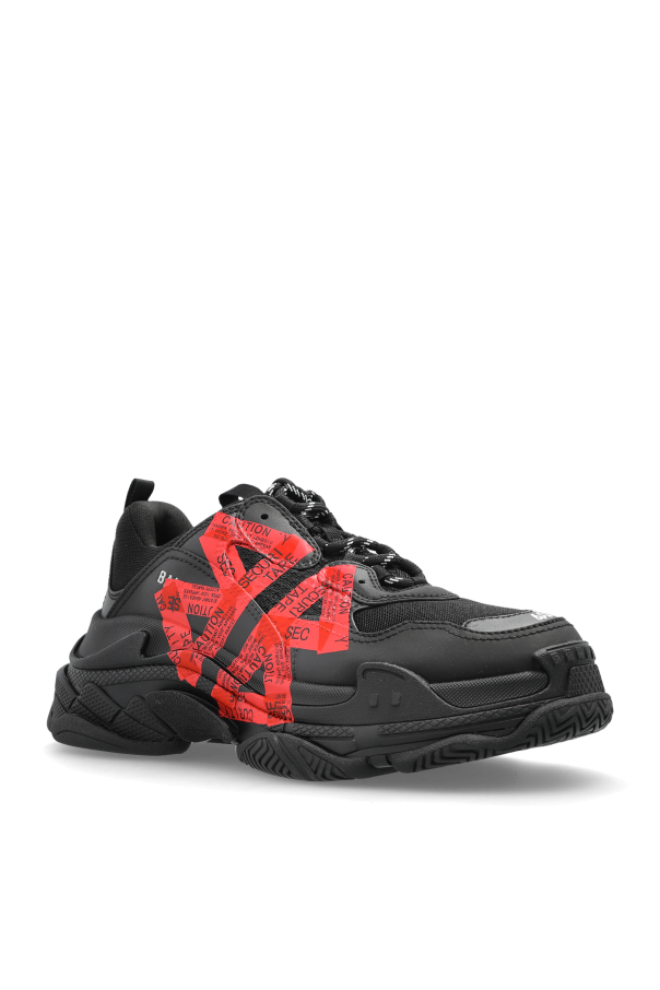 Balenciaga BLACK Sports shoes "Triple S" 4