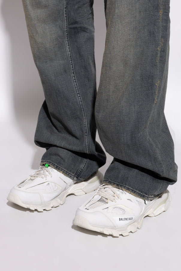 Balenciaga cream ‘Track Charms’ sports shoes 2