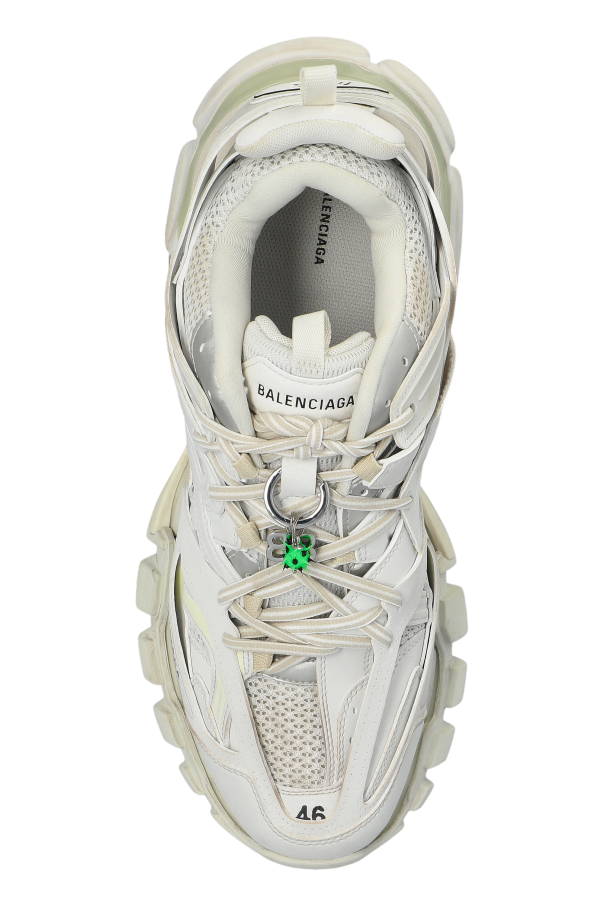 Balenciaga cream ‘Track Charms’ sports shoes 6