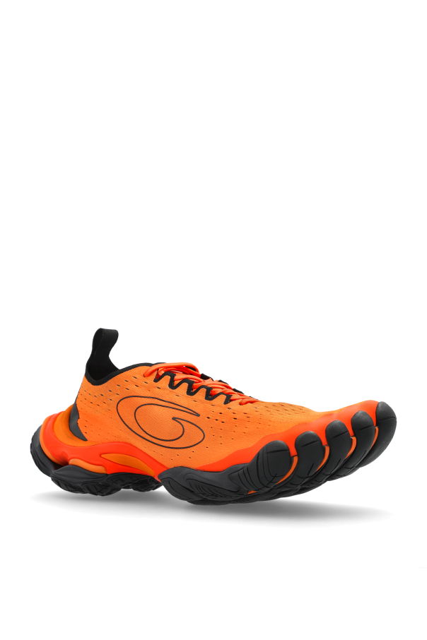 Balenciaga ORANGE "Anatomic Runner" sports shoes 4