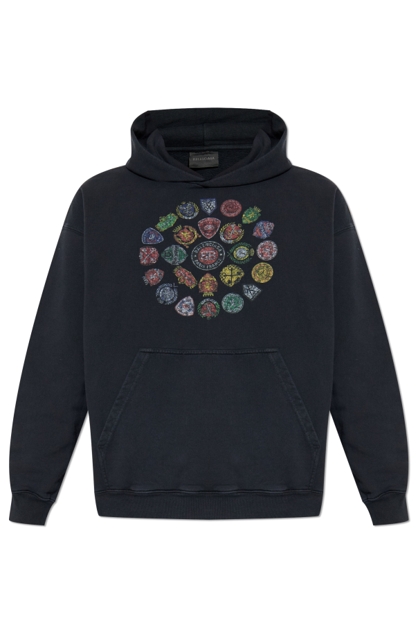 Balenciaga BLACK Hoodie 1