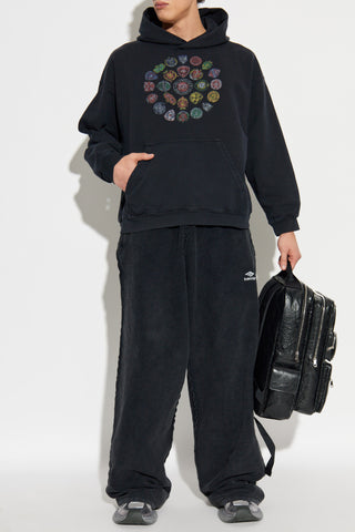 Balenciaga BLACK Hoodie 2
