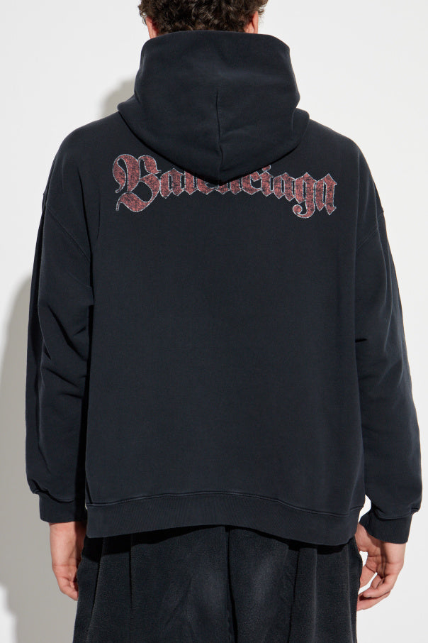 Balenciaga BLACK Hoodie 4