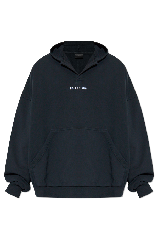 Balenciaga BLACK Hoodie 1