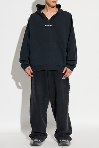 Balenciaga BLACK Hoodie 2