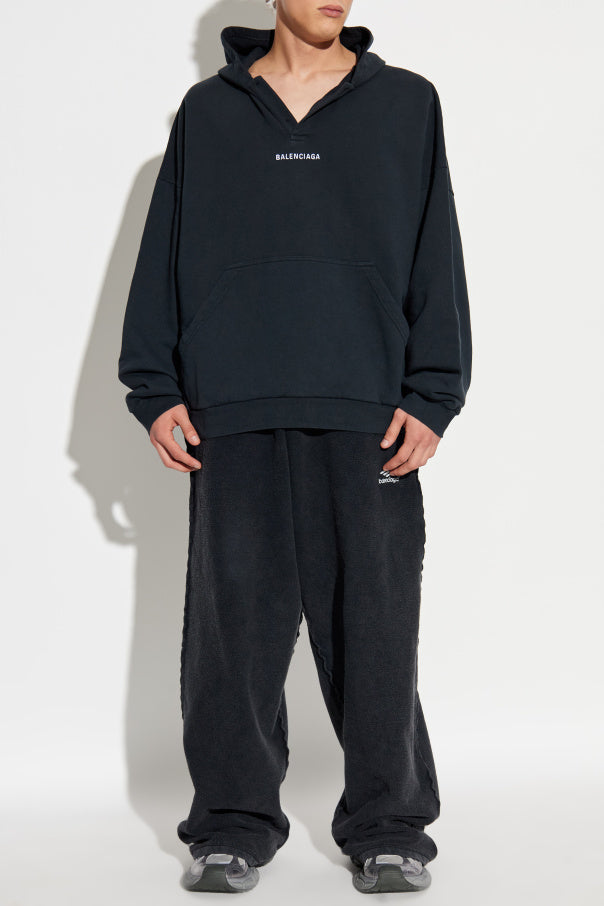 Balenciaga BLACK Hoodie 2