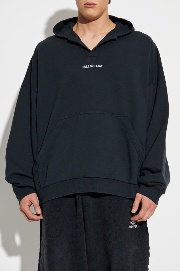 Balenciaga BLACK Hoodie 3