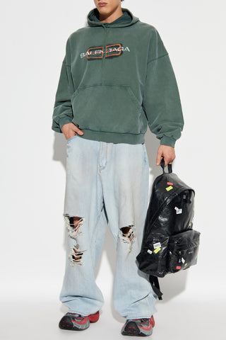 Balenciaga GREEN Hoodie 2