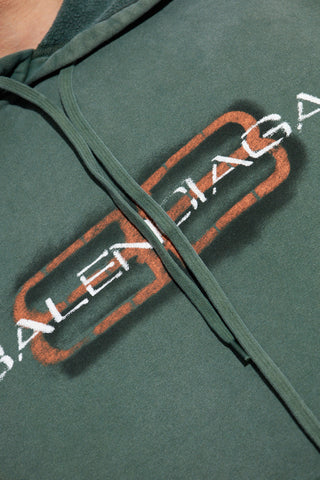Balenciaga GREEN Hoodie 5