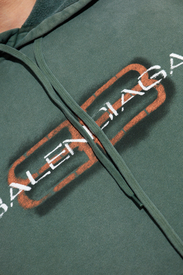 Balenciaga GREEN Hoodie 5