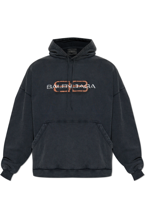Balenciaga BLACK Hoodie 1