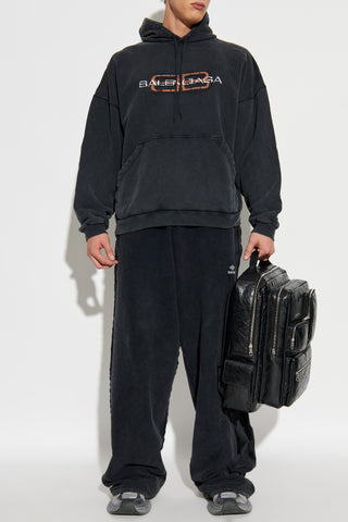 Balenciaga BLACK Hoodie 2