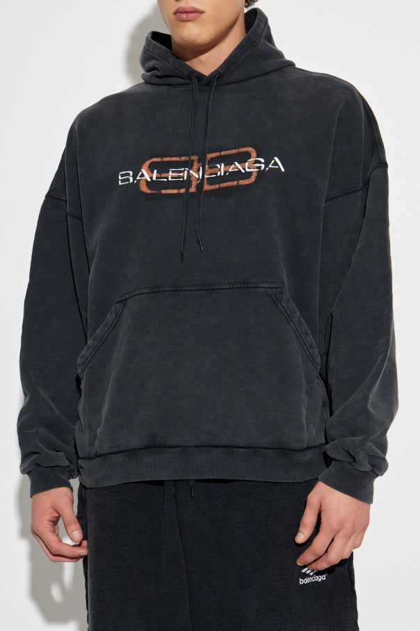 Balenciaga BLACK Hoodie 3