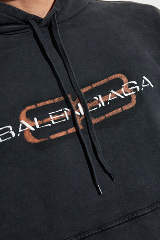Balenciaga BLACK Hoodie 5
