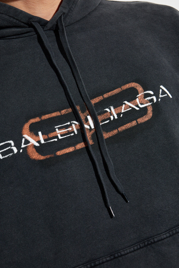 Balenciaga BLACK Hoodie 5