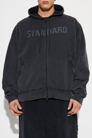 Balenciaga BLACK Sweatshirt with printed logo 3
