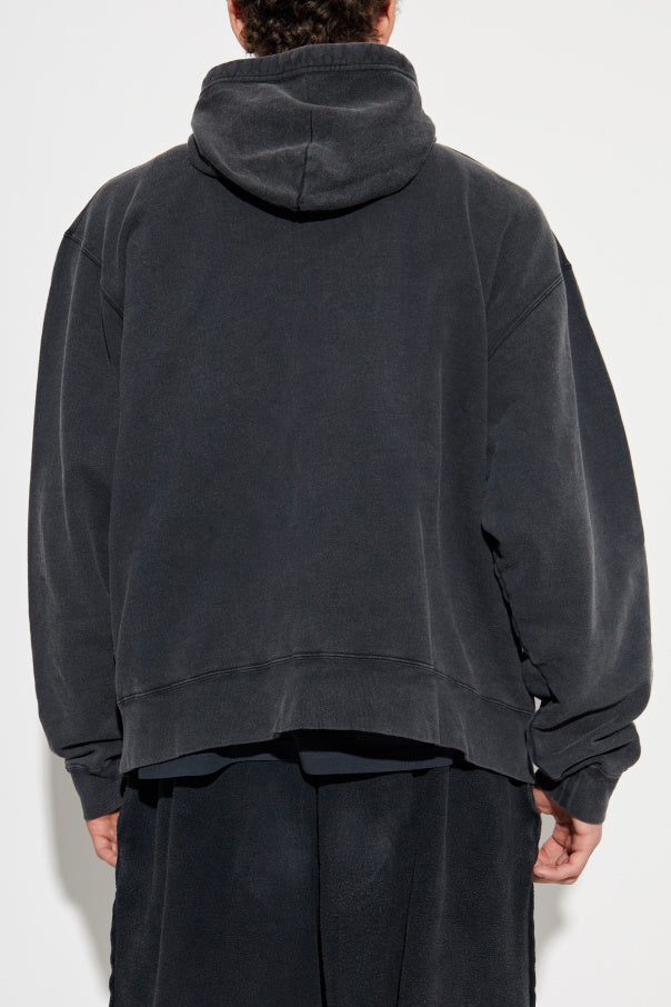 Balenciaga BLACK Sweatshirt with printed logo 4