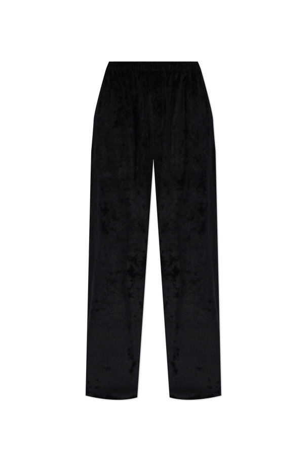 Balenciaga BLACK Corduroy trousers 1