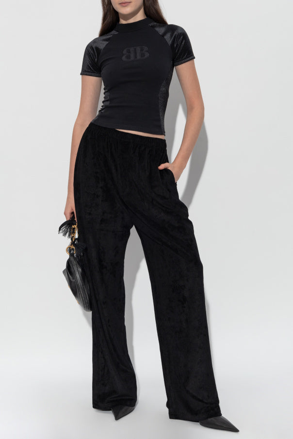 Balenciaga BLACK Corduroy trousers 2