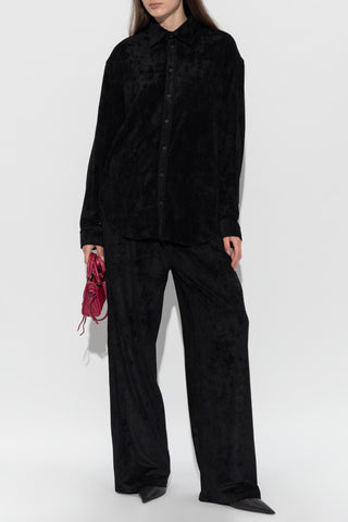 Balenciaga BLACK Corduroy shirt 2