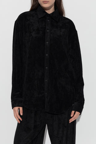Balenciaga BLACK Corduroy shirt 3