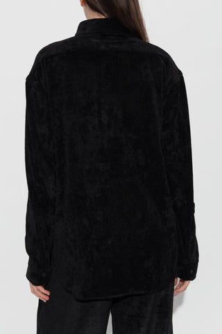 Balenciaga BLACK Corduroy shirt 4